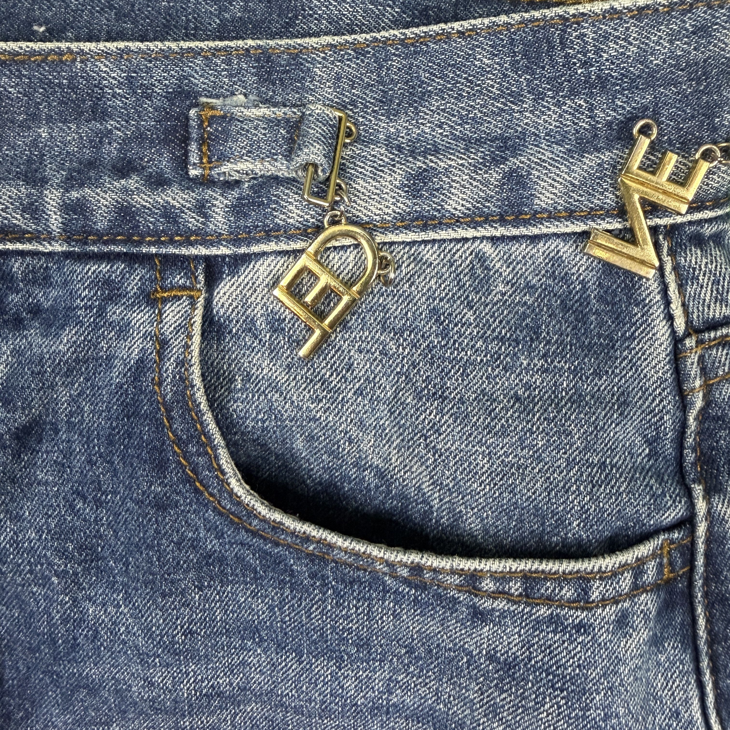Celine Celine Wide Leg Jeans Size 29" - 3 Thumbnail