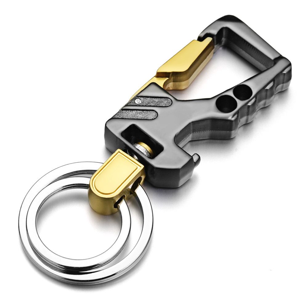 Jewelry Leather Punk Rock Retro Spring Key Chains Size ONE SIZE - 2 Thumbnail