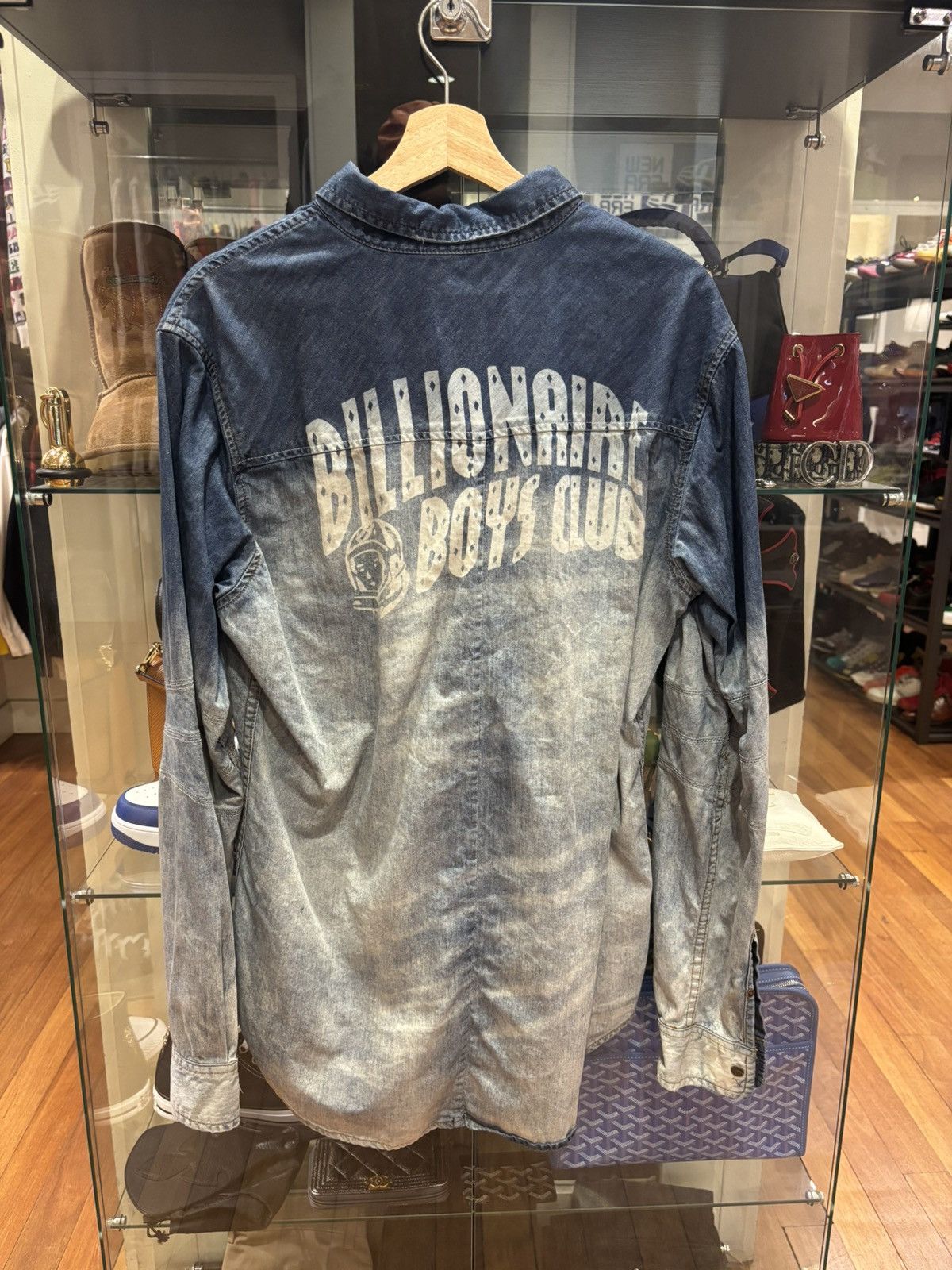 Billionaire Boys Club billionaire Boys Club Ombré Denim Shirt Size US L / EU 52-54 / 3 - 2 Thumbnail