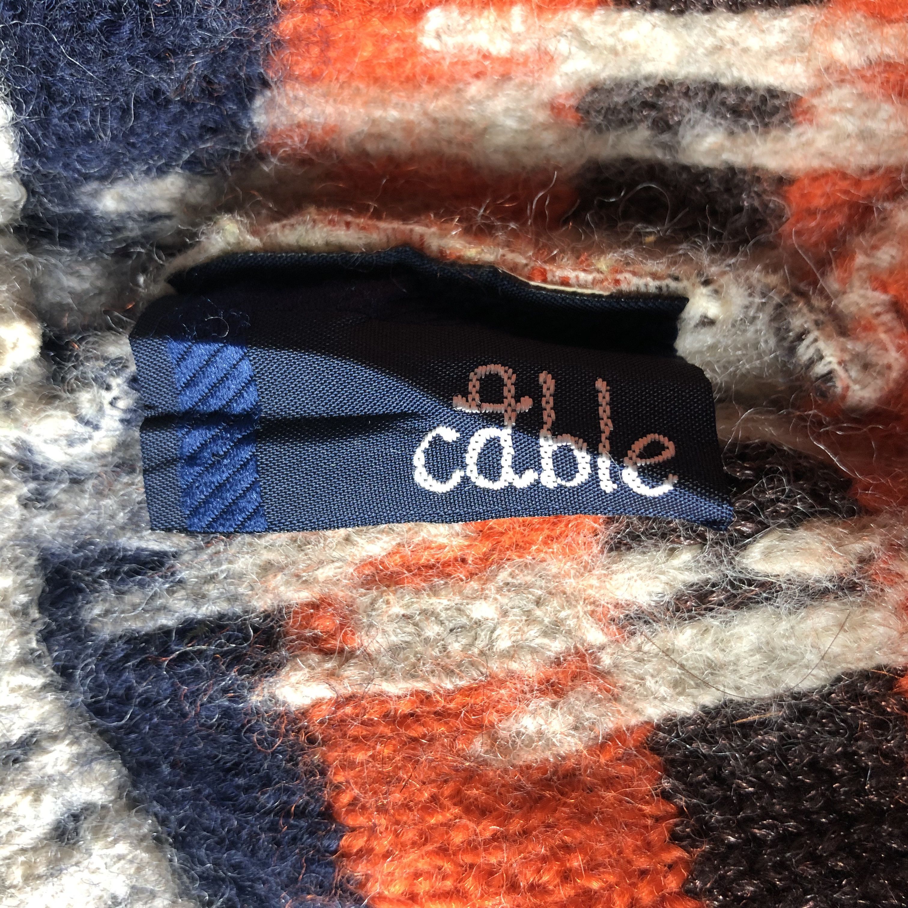 Japanese Brand × Other Cable Beanie Snow Hat Snow Cap -D292 Size ONE SIZE - 4 Thumbnail