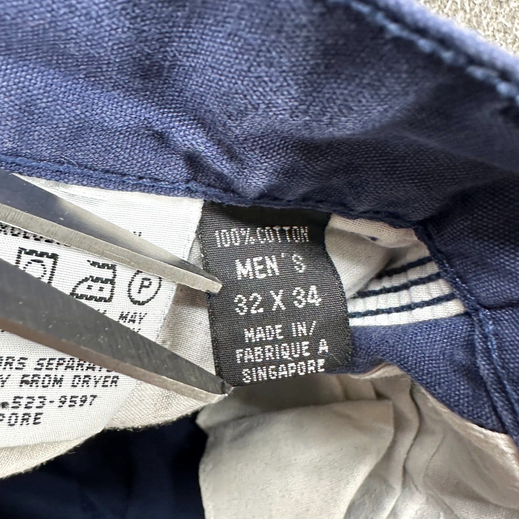 Patagonia VINTAGE Patagonia Pants Men 30x30 Blue Navy Dark Wash Denim Jeans 90s Patag onia 5-Pocket Mens Size US 30 / EU 46 - 4 Thumbnail