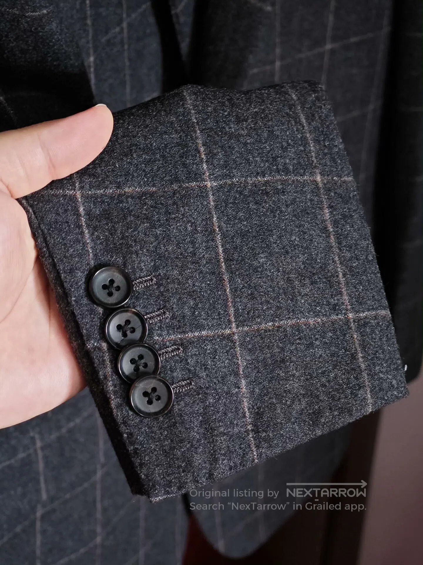 Carlo Pignatelli Custom Made Gray Wool Blazer. Size US S / EU 44-46 / 1 - 5 Thumbnail