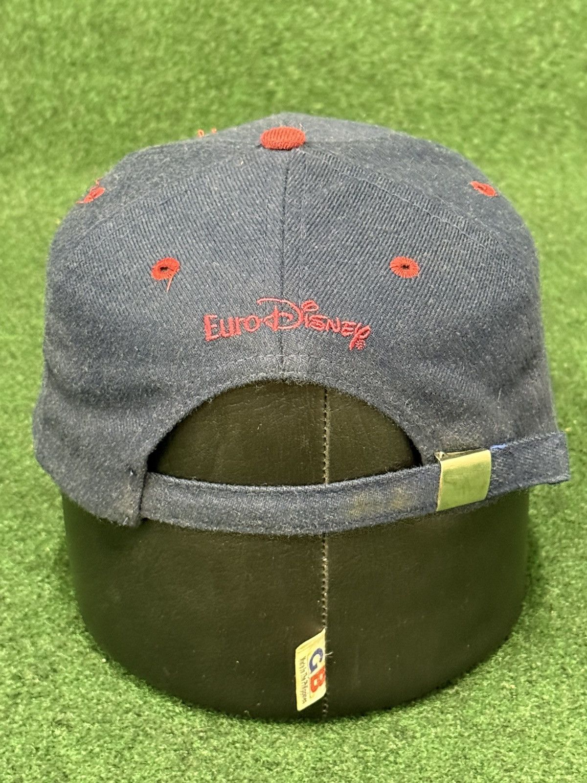 Disney Vintage Euro Disney Mickey Mouse Strapback Hat Size ONE SIZE - 2 Thumbnail