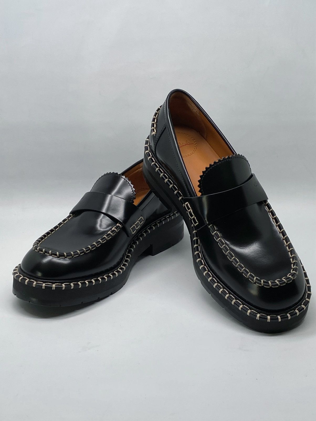 Chloe Chloe Noua Leather Loafers size 38.5 Size US 8.5 / IT 38.5 - 5 Thumbnail