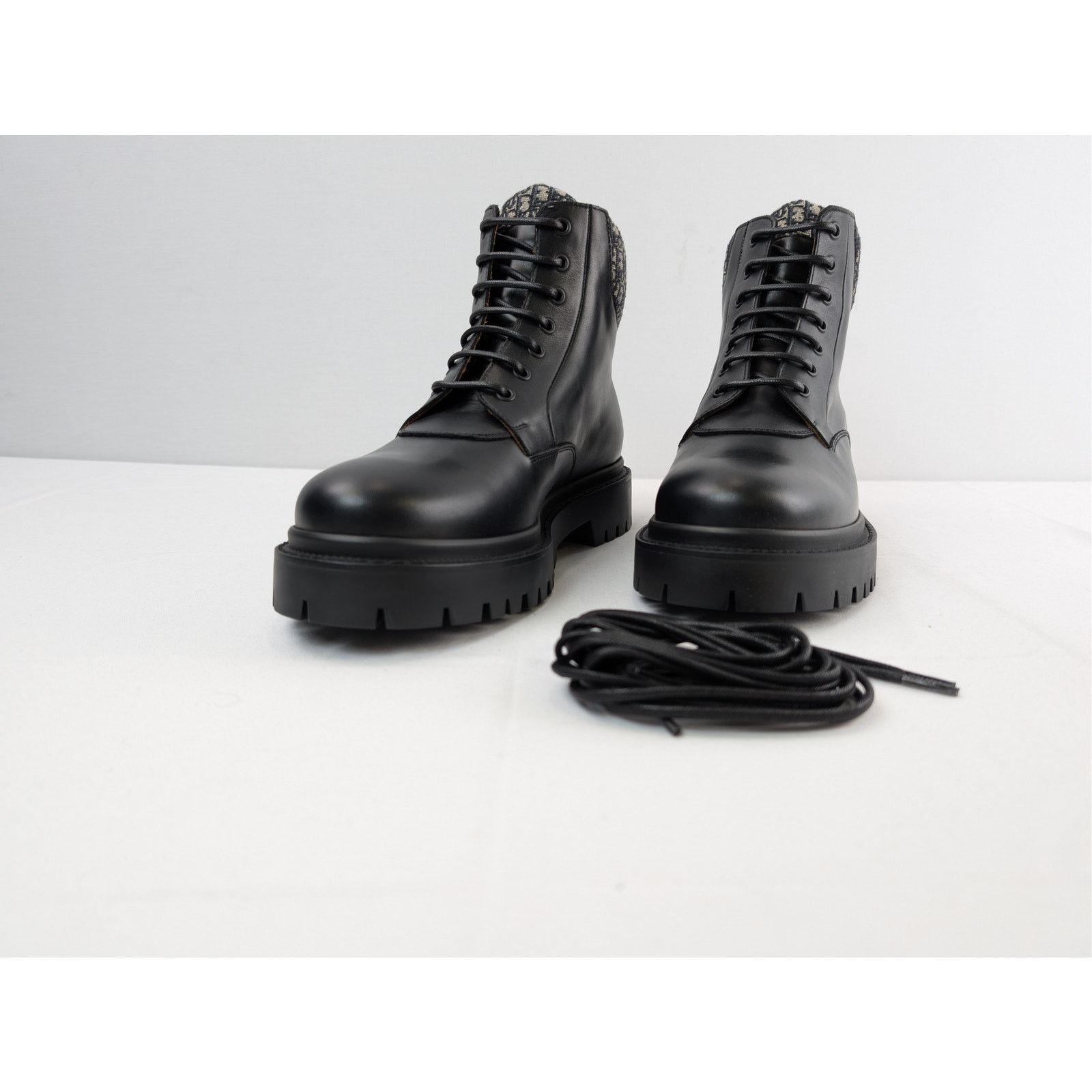 Dior o1rshd1 Oblique jacquard Explorer III Ankle Boot in black Size US 8.5 / EU 41-42 - 8 Thumbnail