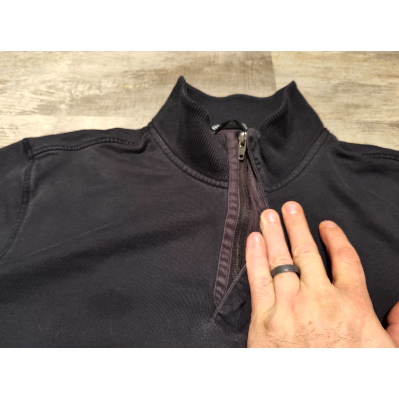 TravisMathew Travis Mathew Cloud Golf Quarter Zip Pullover Black Size XL Sweater Men's Size US XL / EU 56 / 4 - 7 Thumbnail