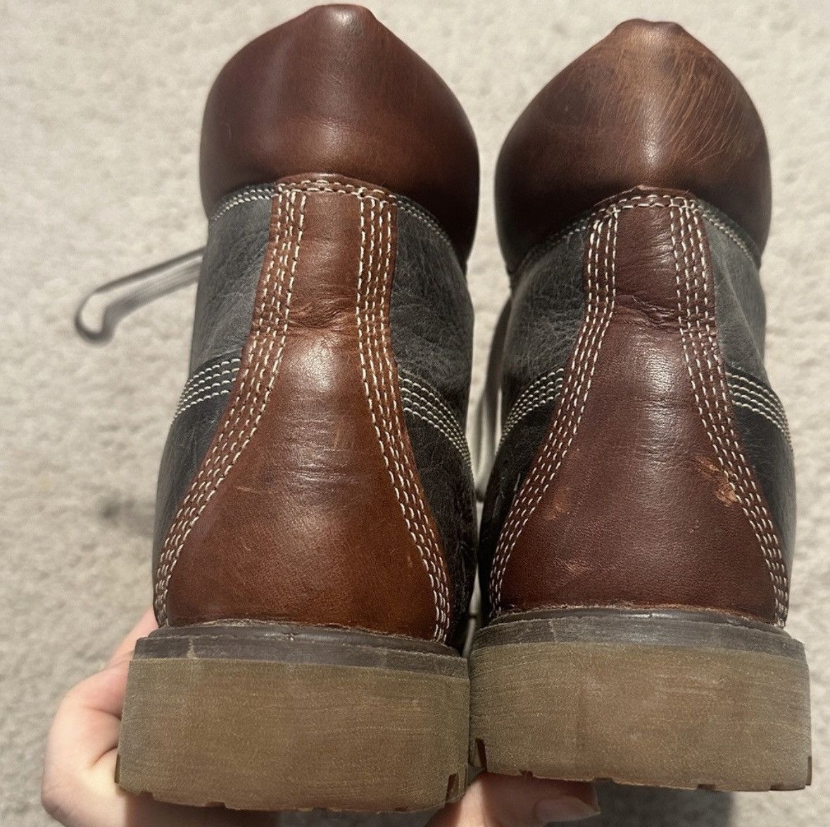 Timberland Timberland Mens Leather Premium Boots Size US 5 / EU 37 - 9 Thumbnail