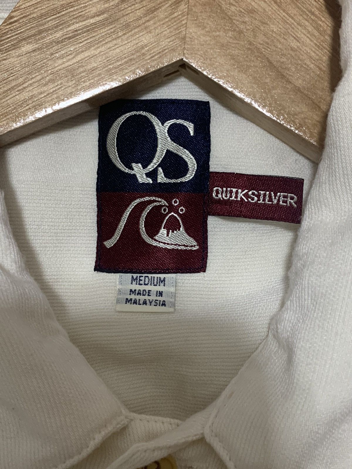 Quiksilver Vintage Quiksilver Pocket Button Up Surf Style Size US M / EU 48-50 / 2 - 14 Thumbnail