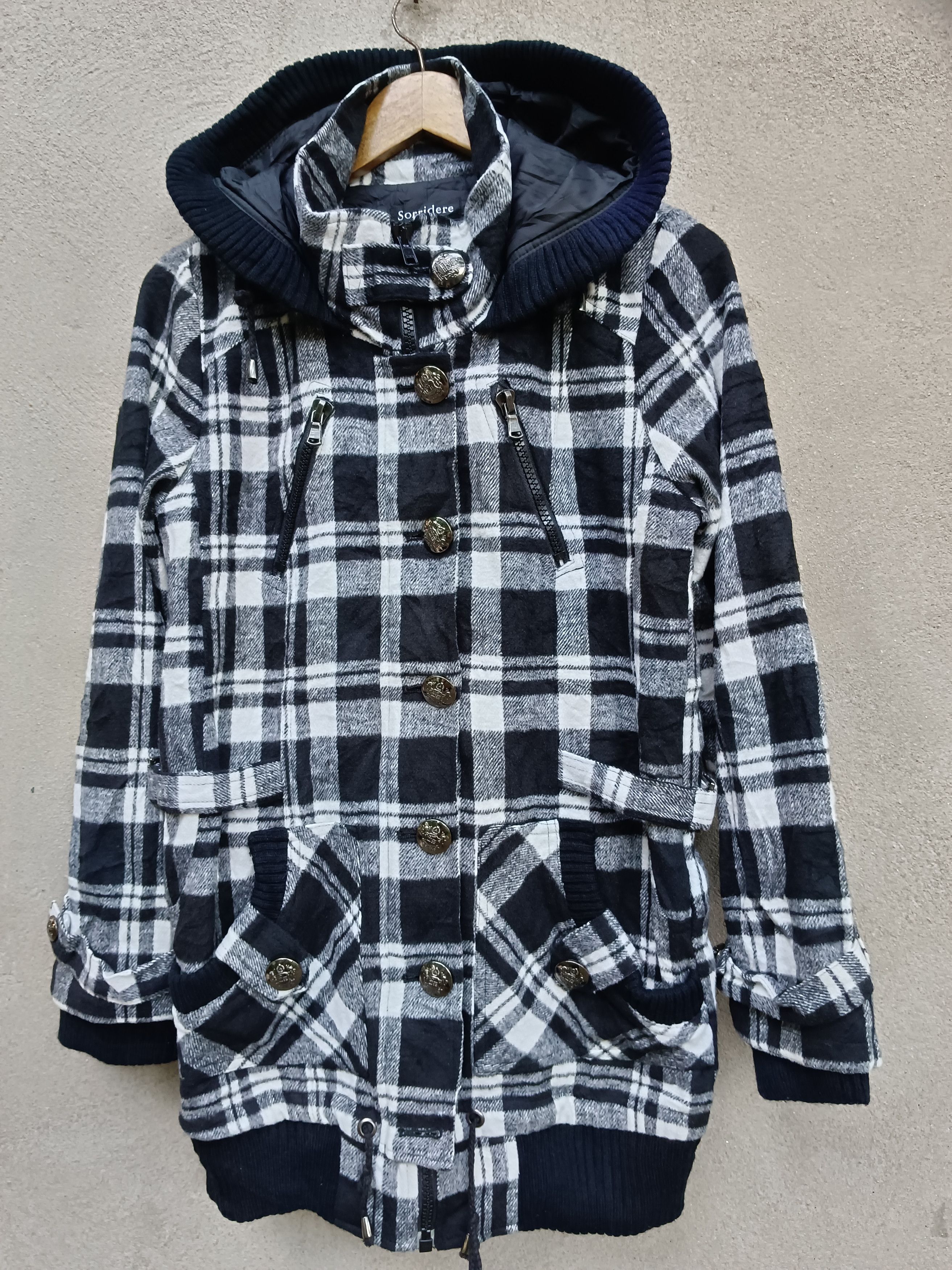 If Six Was Nine GOA Sorridere Wool Jacket Hoodie Size US M / EU 48-50 / 2 - 5 Thumbnail
