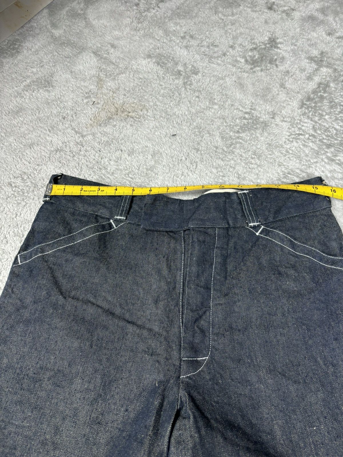 NEXUSVII Nexus 7 Soft Denim Buckle Back Pants Size US 31 - 13 Thumbnail