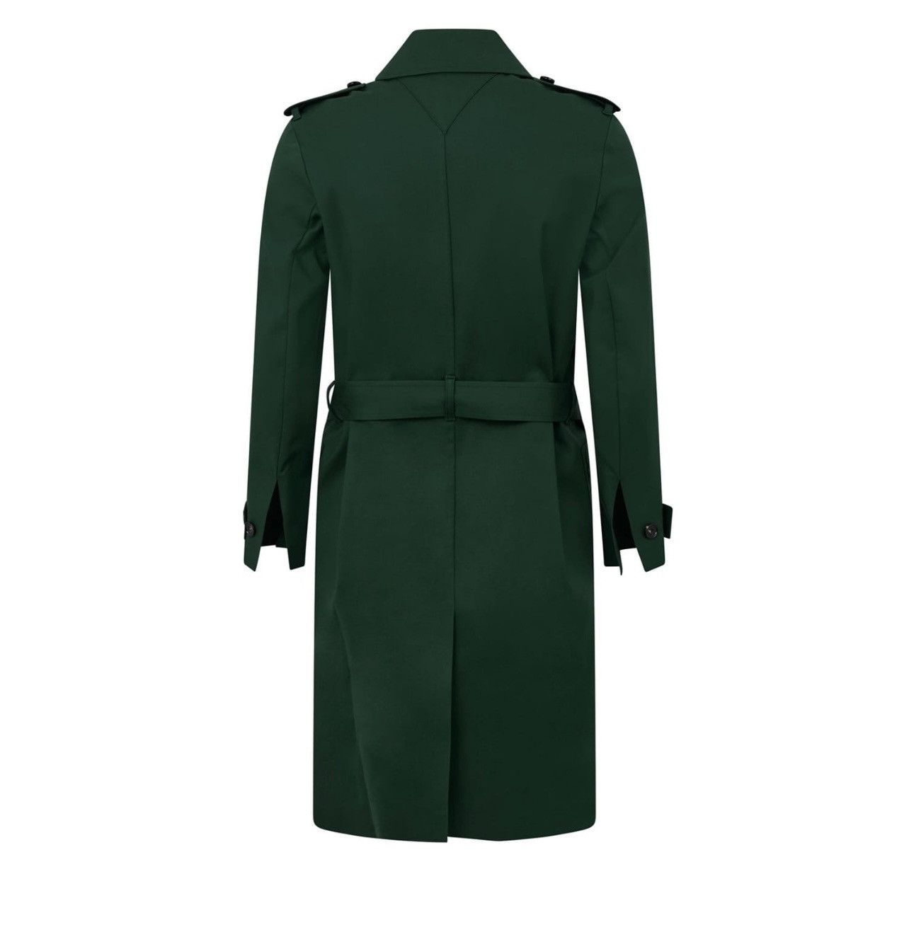 Bottega Veneta Bottega Veneta - Cotton-Blend Trench Coat - Green Size US M / EU 48-50 / 2 - 2 Thumbnail