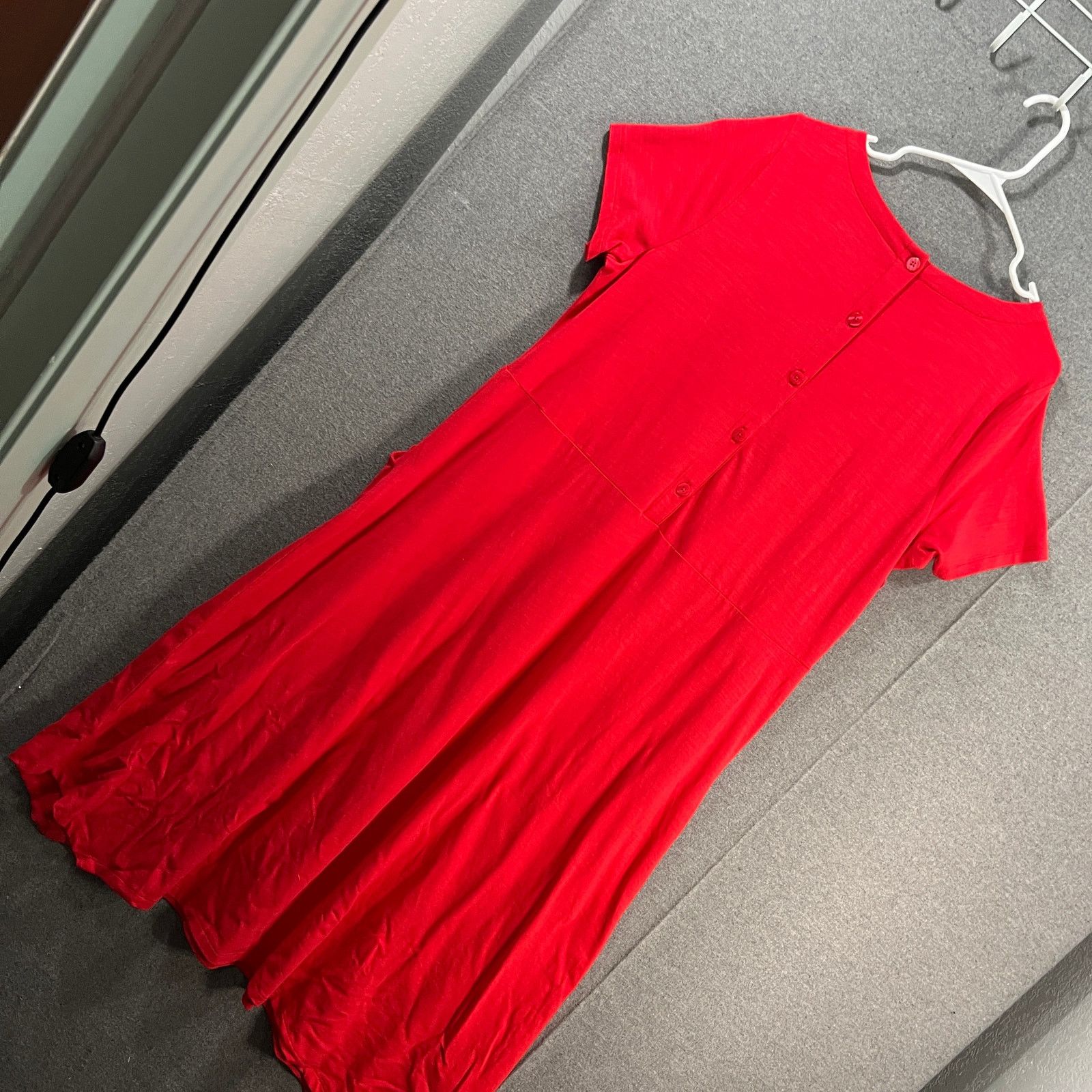 Other Joan Rivers Regular Cotton Blend Knit Midi Dress Size L / US 10 / IT 46 - 13 Thumbnail