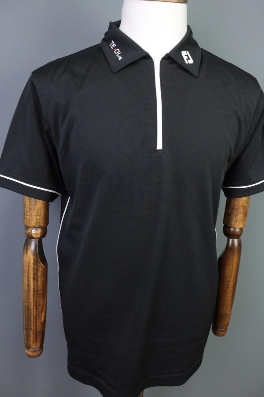 Fjallraven FJ FootJoy Black Golf Sports Wear Polo Shirt Size L Size US L / EU 52-54 / 3 - 2 Thumbnail