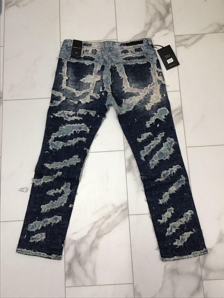 Other Embellish NYC Ace Boro Denim (Light Blue) Size US 40 / EU 56 - 4 Thumbnail