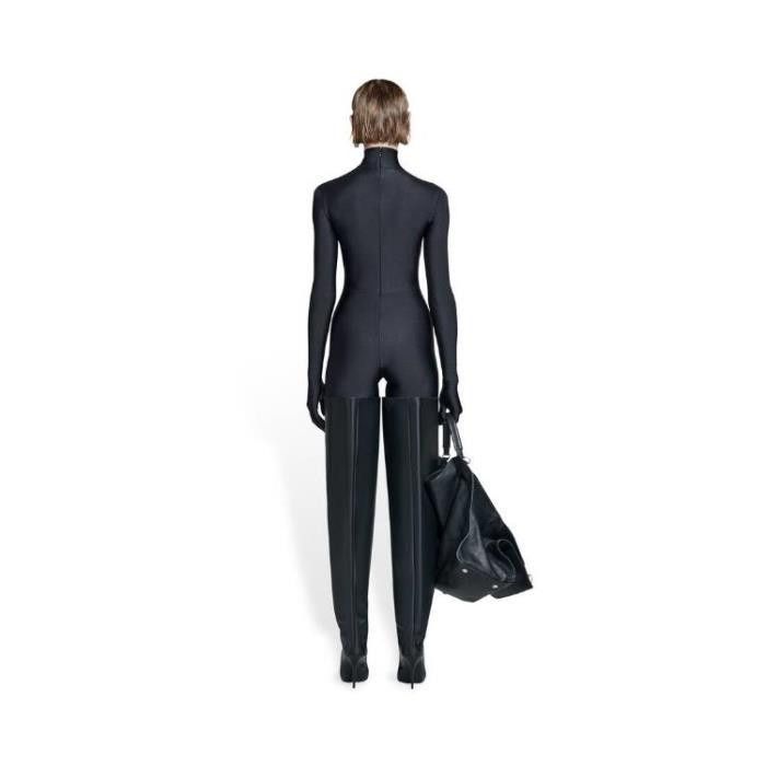 Balenciaga oc11z0825 Falkon Bodysuit in Black Size XS / US 0-2 / IT 36-38 - 4 Thumbnail