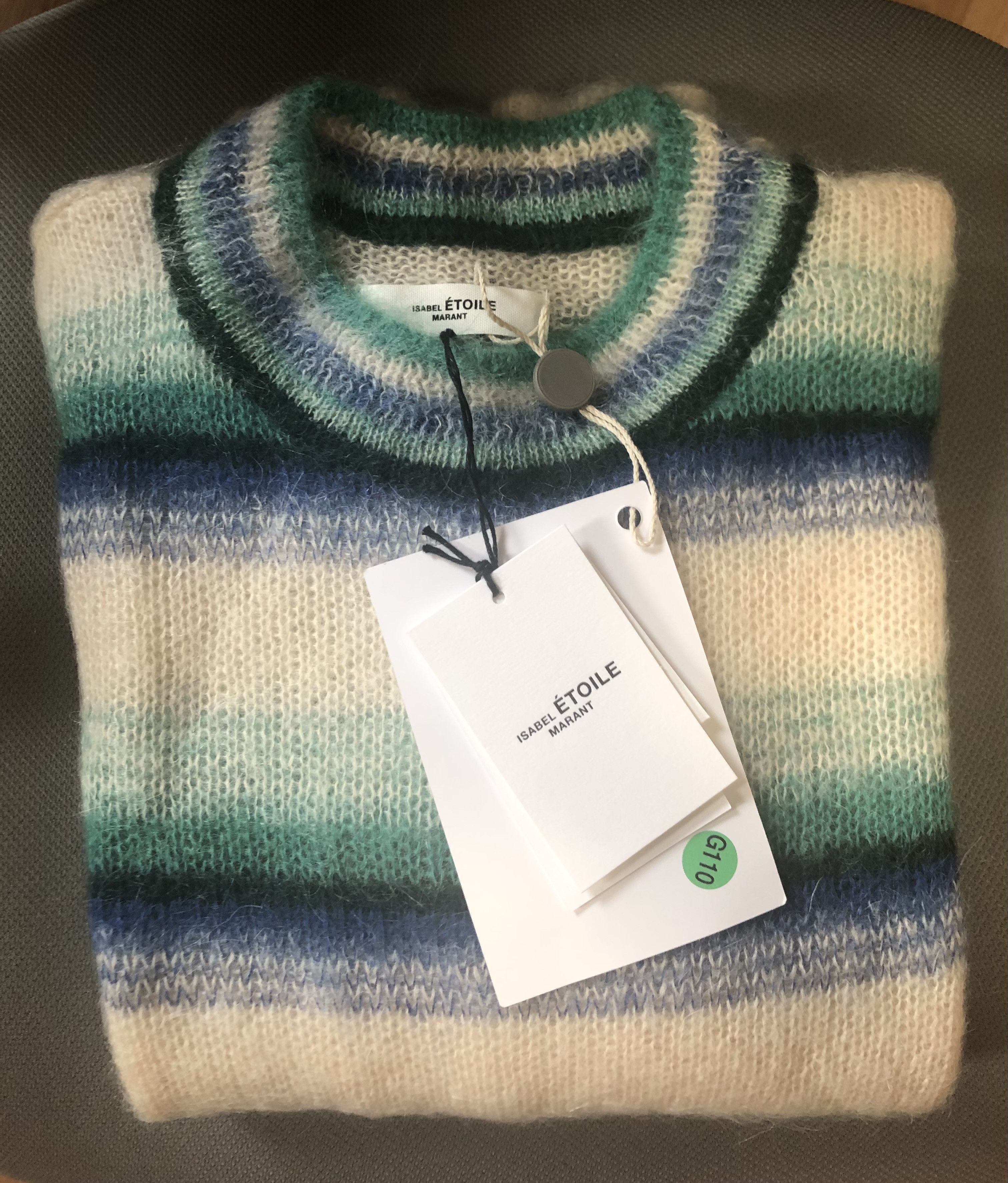Isabel Marant Etoile [NWT] Isabel Marant Etoile Drussell Ombré Mohair Sweater Size XS / US 0-2 / IT 36-38 - 2 Thumbnail