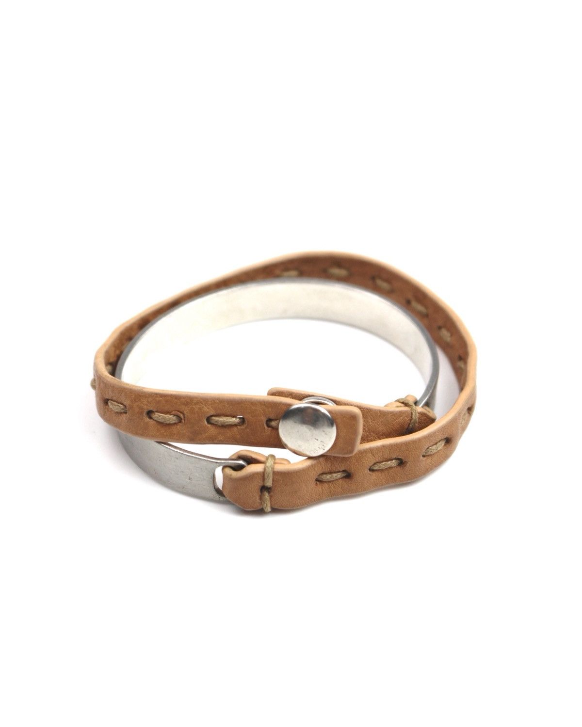 Hysteric Glamour 2000S JAPANESE MADE LEATHER & METAL BRACELET Size ONE SIZE - 1 Thumbnail