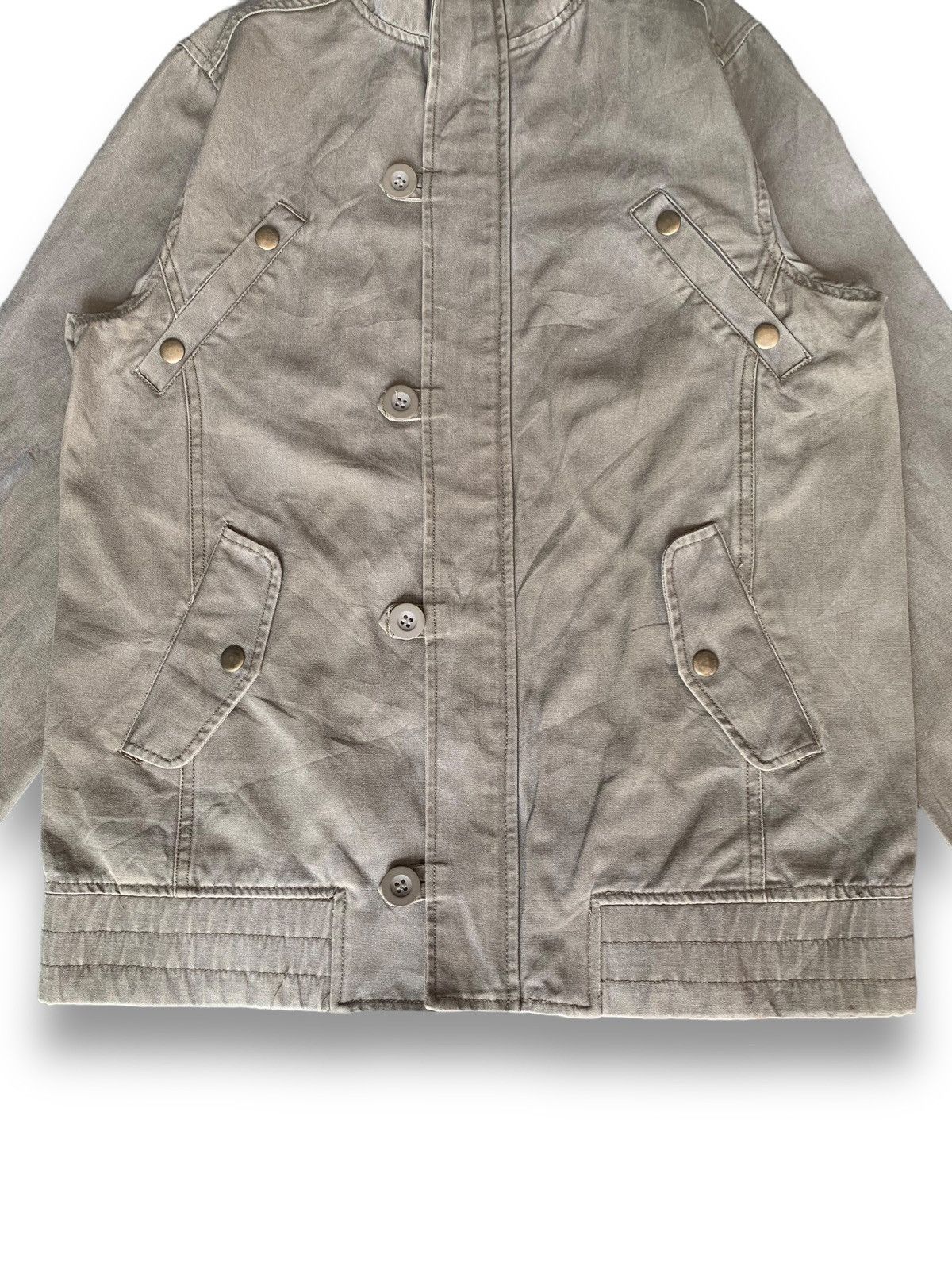 Japanese Brand Vintage Japanese Brand Multi-pockets Military Field Jacket Size US M / EU 48-50 / 2 - 10 Thumbnail