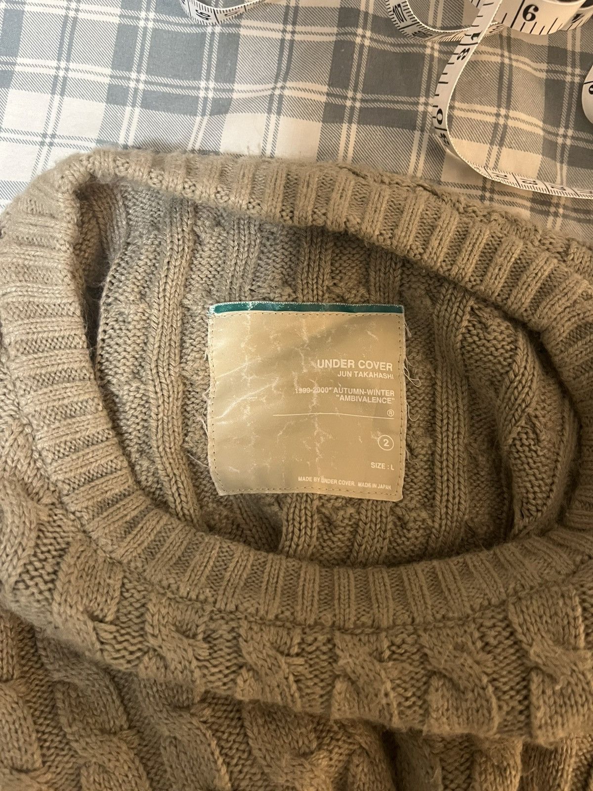 Undercover AW99 Ambivalence Knit Sweater Undercoverism FW99 Size US XL / EU 56 / 4 - 3 Thumbnail