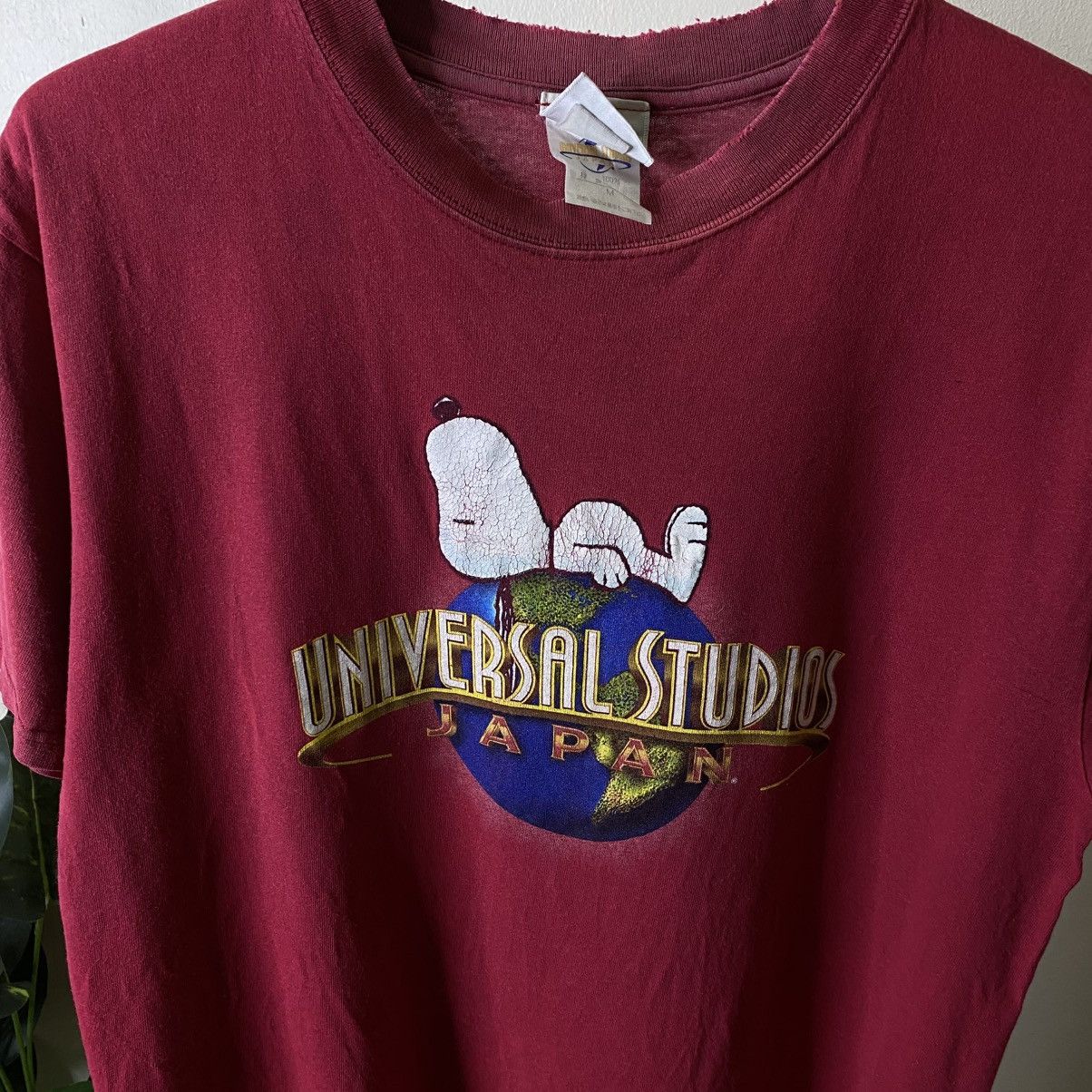 Universal Studios 2000s Universal Studios Japan x Peanuts Snoopy Faded Tee Size US M / EU 48-50 / 2 - 2 Thumbnail