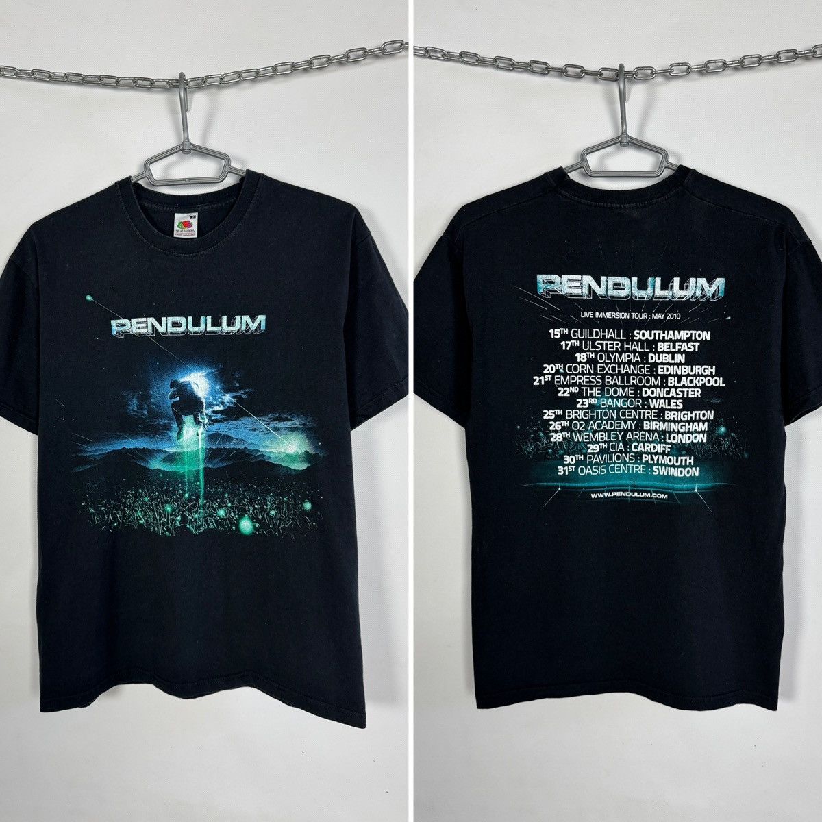 Band Tees Vintage Pendulum Electronic Band Tee Prodigy Portishhead M Size US M / EU 48-50 / 2 - 1 Thumbnail