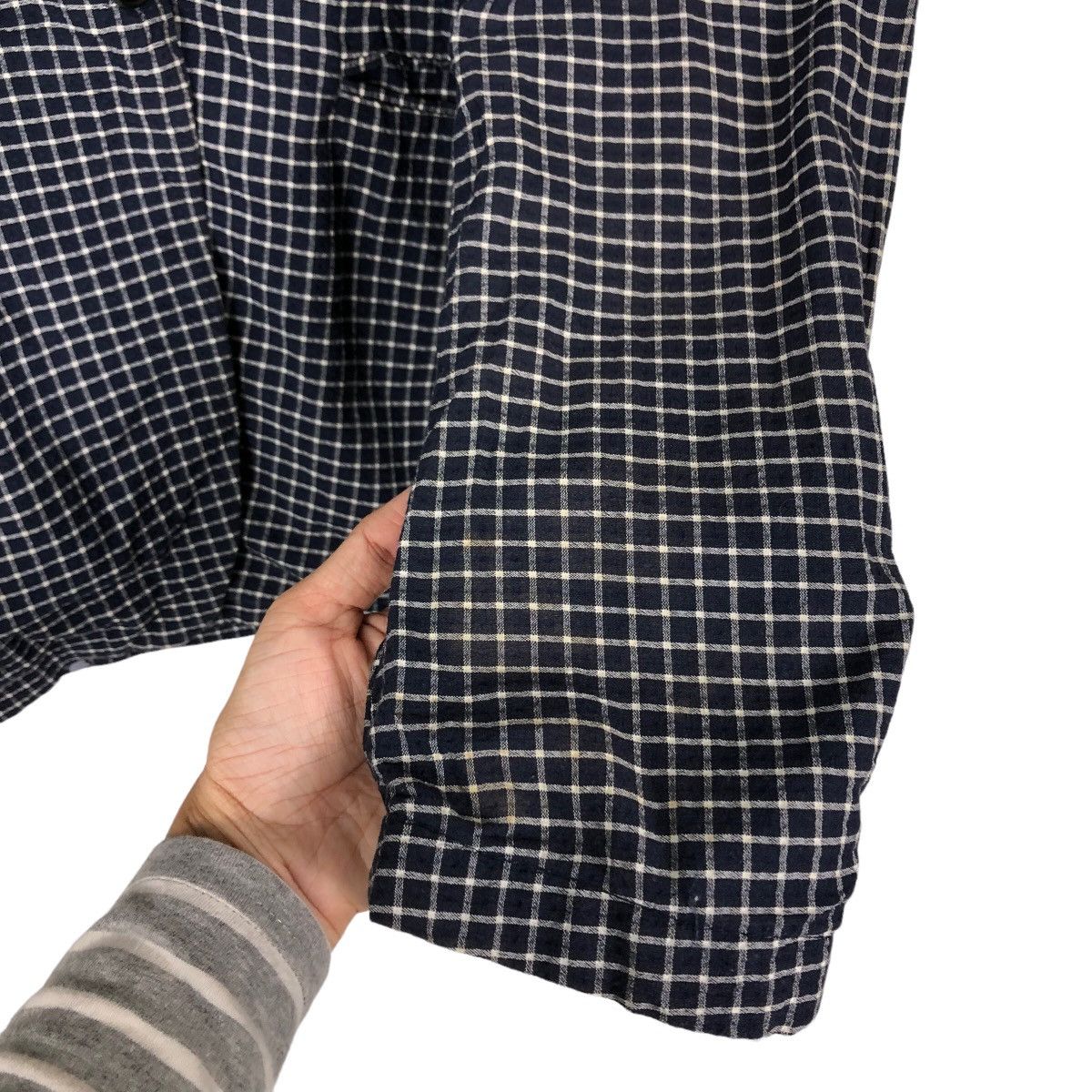 Emporio Armani 🔥Emporio Armani Tartan Design Casual Chore Jacket Size US M / EU 48-50 / 2 - 15 Thumbnail