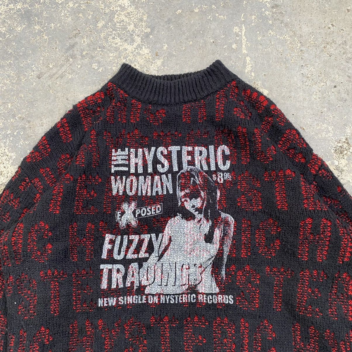 Hysteric Glamour hysteric glamour monogram knitwear sweatshirt Size US L / EU 52-54 / 3 - 4 Thumbnail