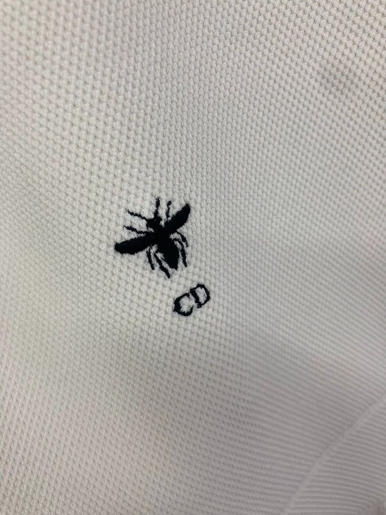 Dior Dior Sleeveless little bee white zipper lapel pleated dres Size XS / US 0-2 / IT 36-38 - 3 Thumbnail