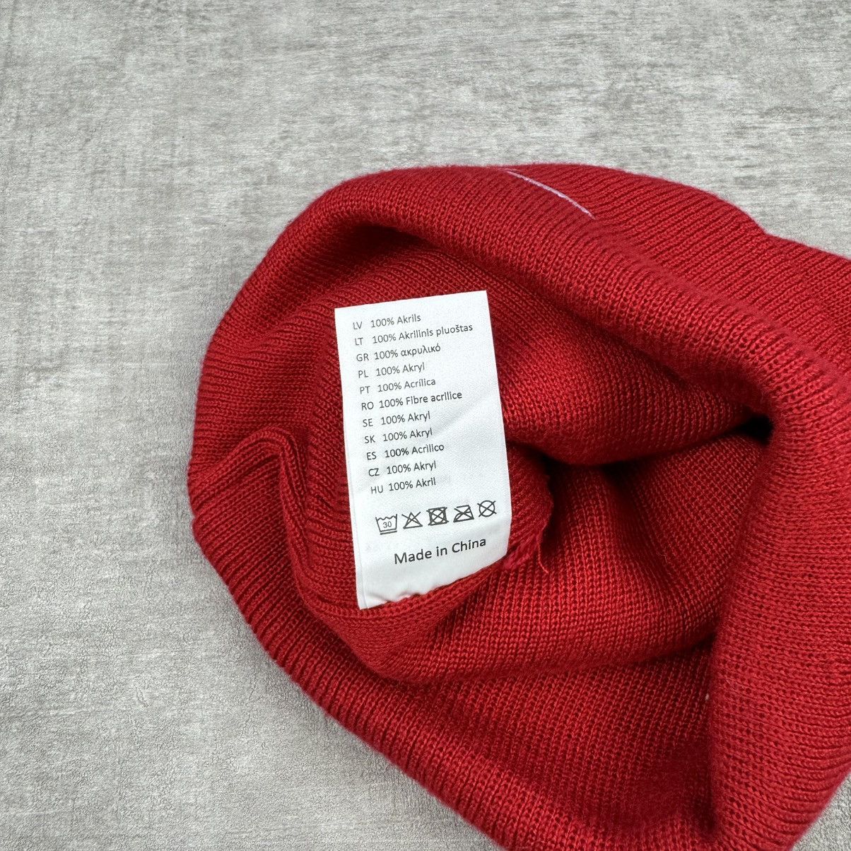 Karl Kani Karl Kani Red Beanie Size ONE SIZE - 5 Thumbnail