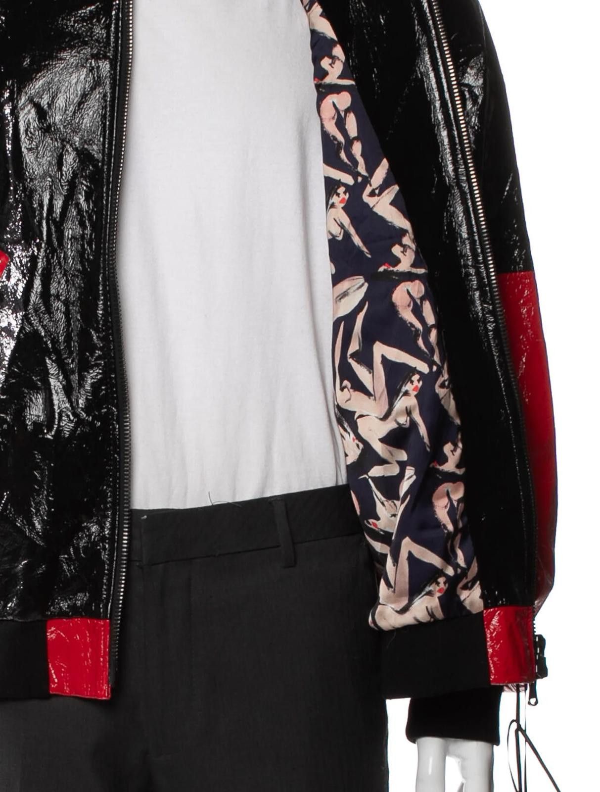 Other Marcell Von Berlin Lambskin Print Bomber Jacket Size: M Size US M / EU 48-50 / 2 - 4 Thumbnail