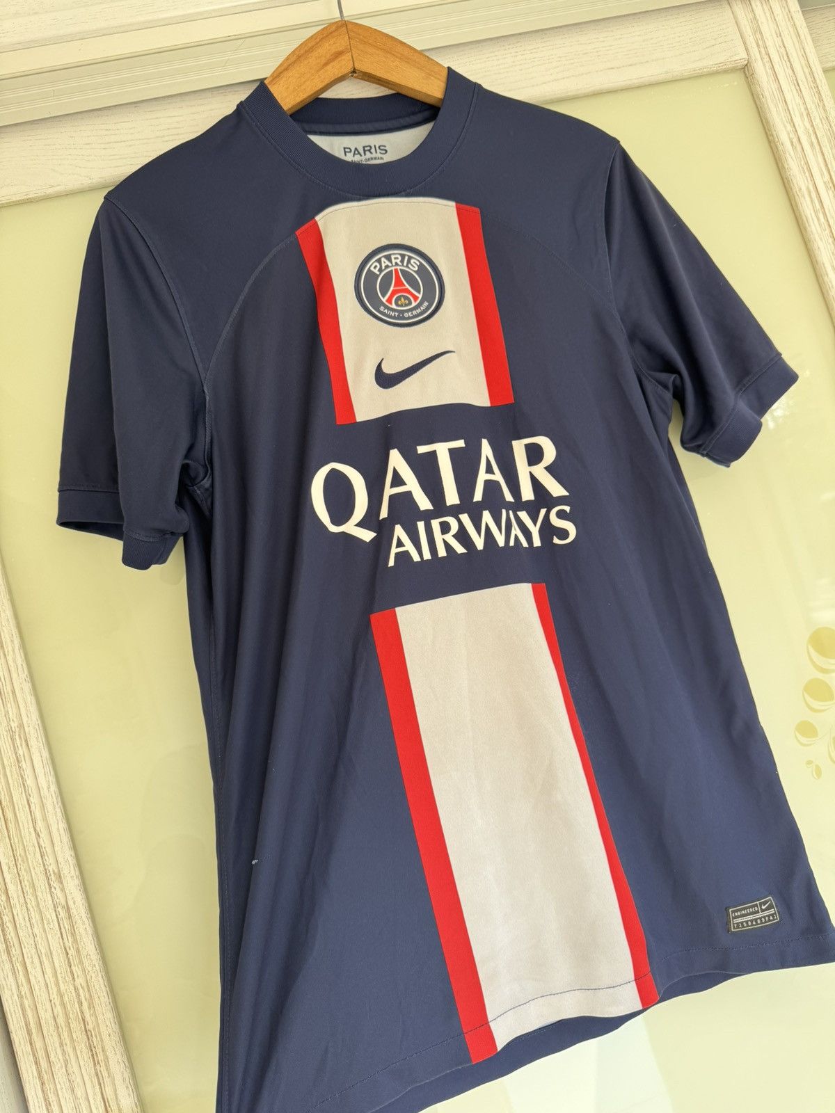 Nike PSG 2022-2023 Home Soccer Jersey Football Kit Shirt Size US M / EU 48-50 / 2 - 4 Thumbnail