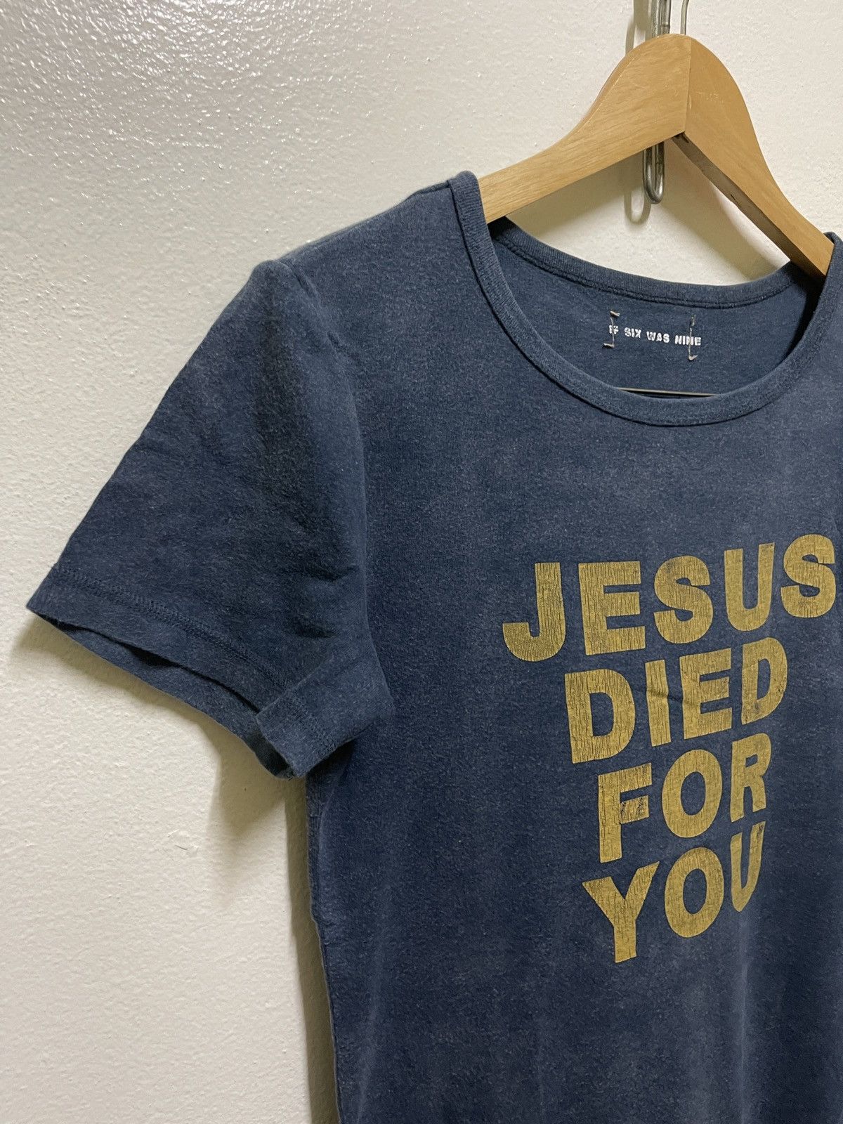 If Six Was Nine If Six Was Nine Jesus Died For You T Shirt Size US M / EU 48-50 / 2 - 2 Thumbnail