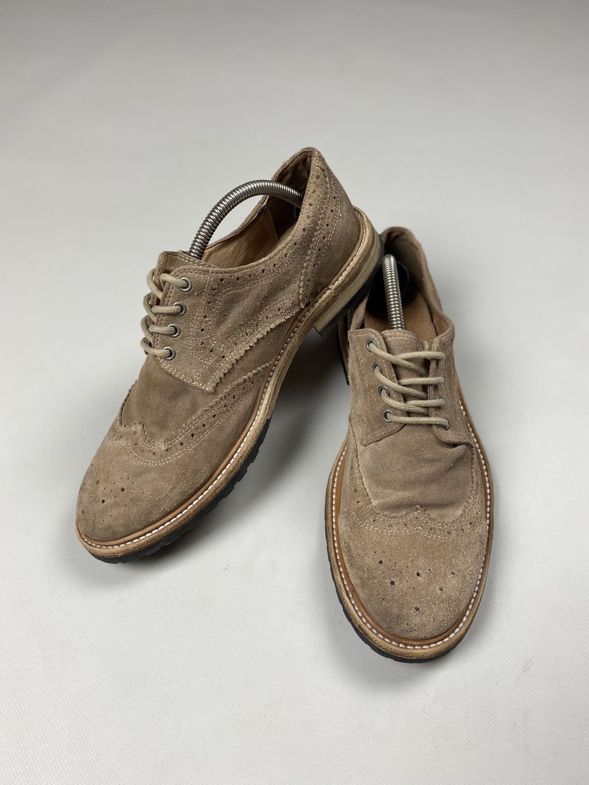 Allsaints Allsaints men’s suede brogue shoes size 43 / US 10 Size US 10 / EU 43 - 12 Thumbnail