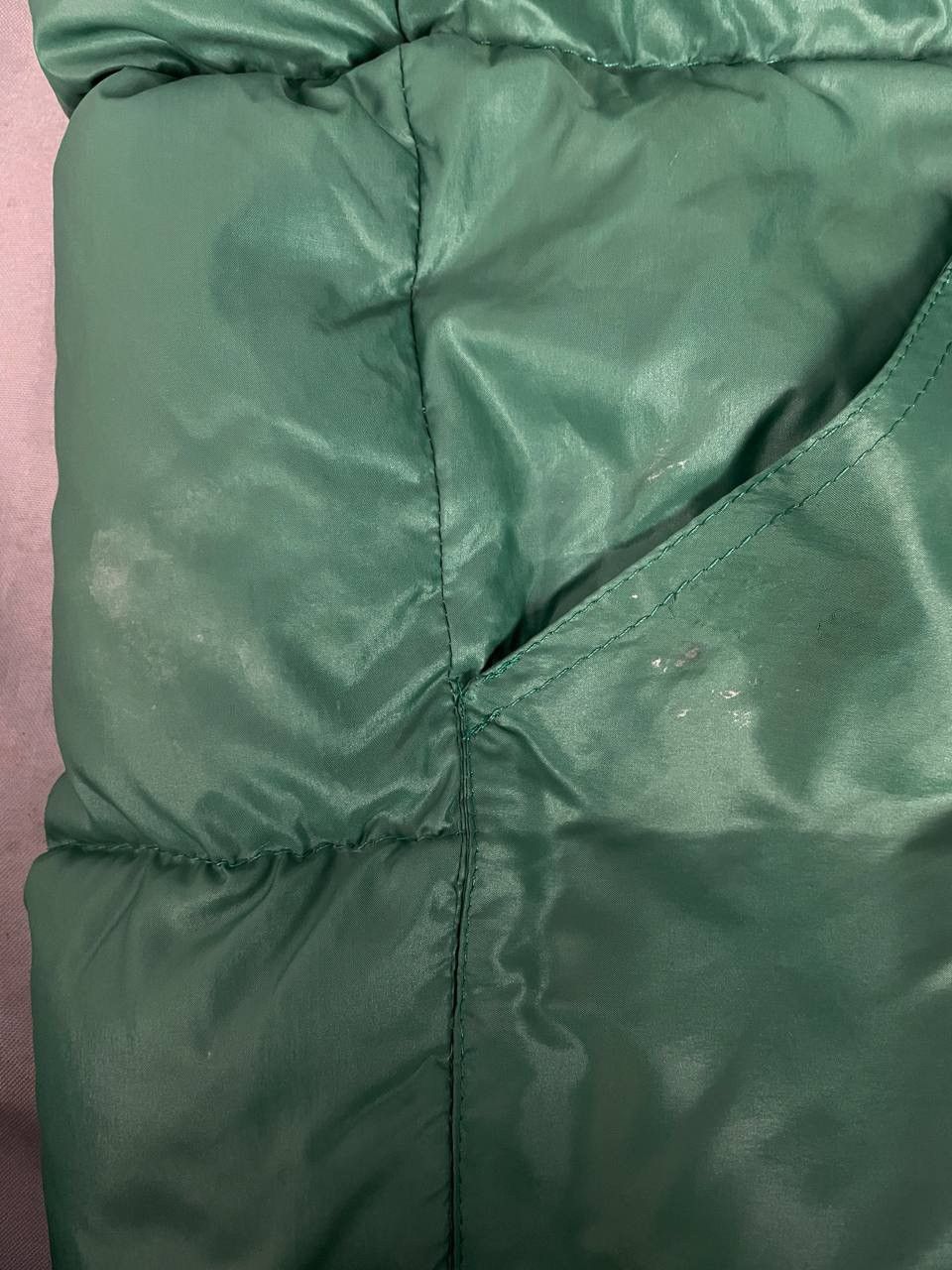 Moncler Moncler Down Vest Jacket Vintage Green 1990s Size US M / EU 48-50 / 2 - 10 Thumbnail