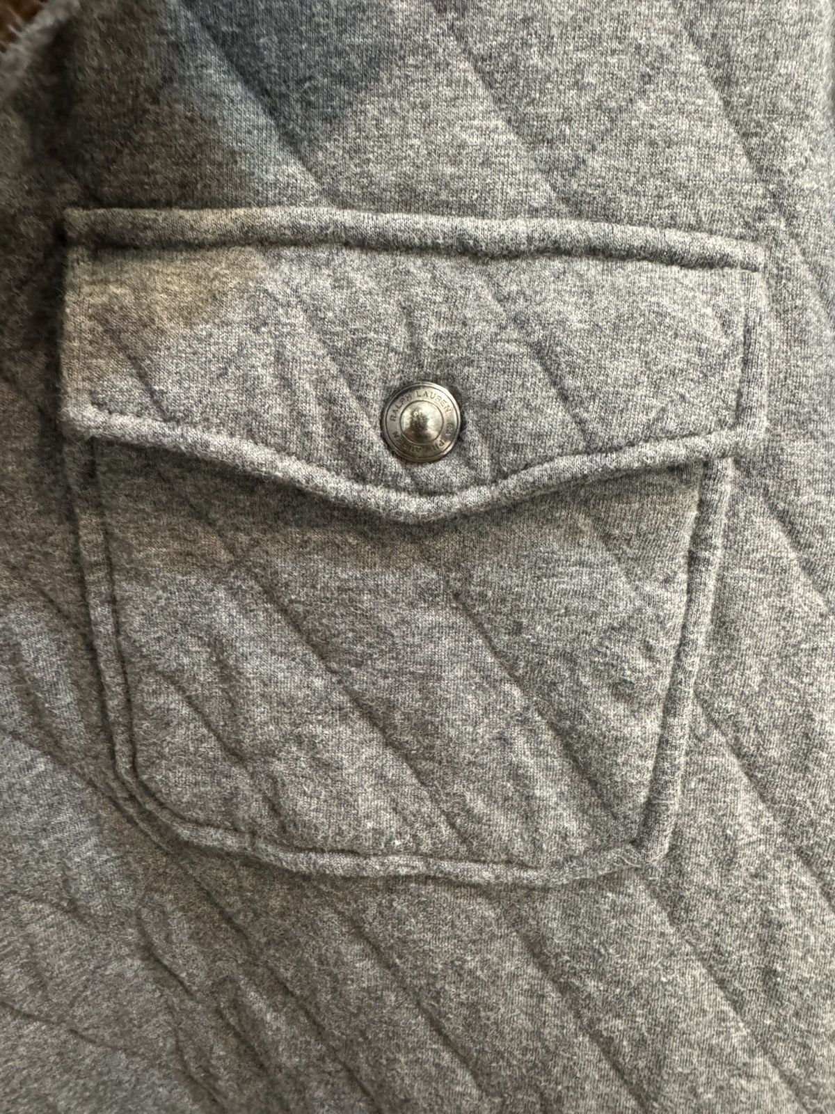 Polo Ralph Lauren Polo Ralph Lauren Quilted Luxury Jersey Pullover Size US S / EU 44-46 / 1 - 4 Thumbnail