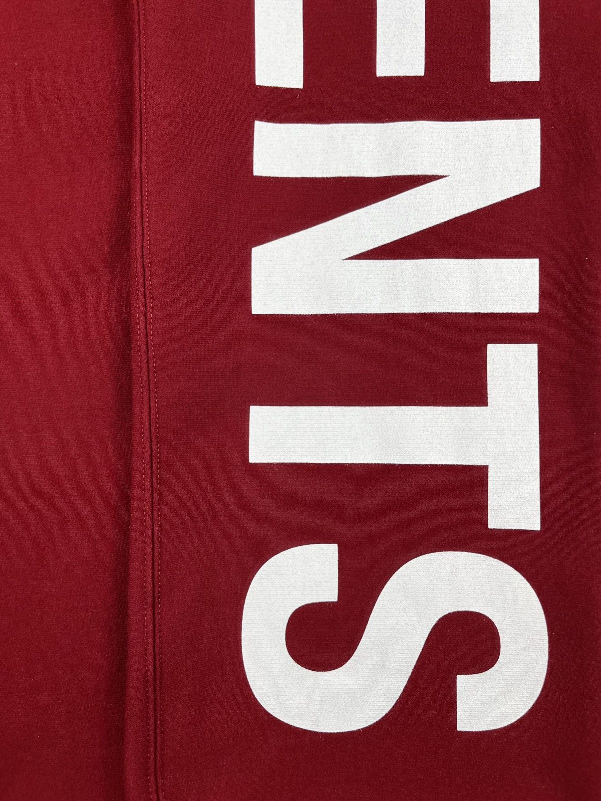 Vetements AW18 Vetements Big Logo Sweatpants Red Size US 28 / EU 44 - 5 Thumbnail