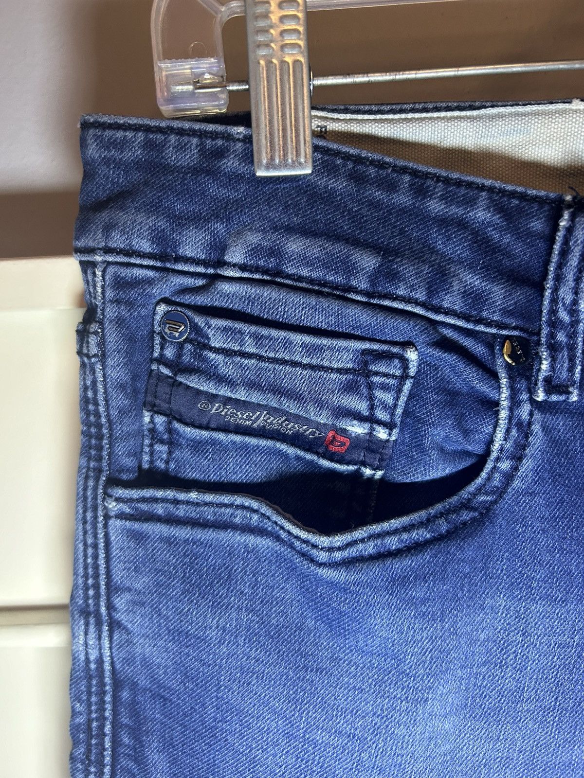 Diesel Diesel trompe l'oeil jean sweatpants Size US 34 / EU 50 - 8 Thumbnail