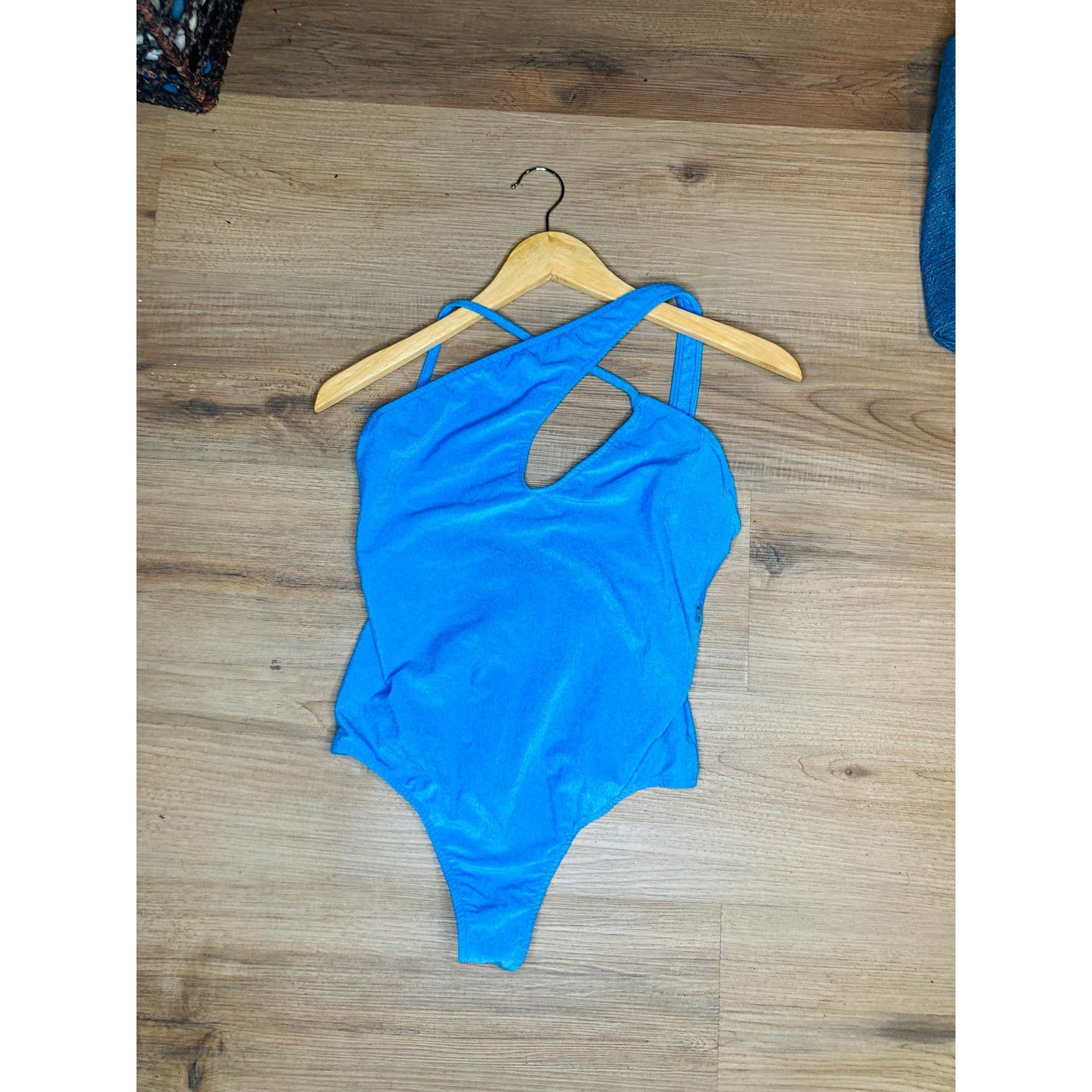 & Other Stories Women’s blue vintage swimsuit Size ONE SIZE - 1 Preview