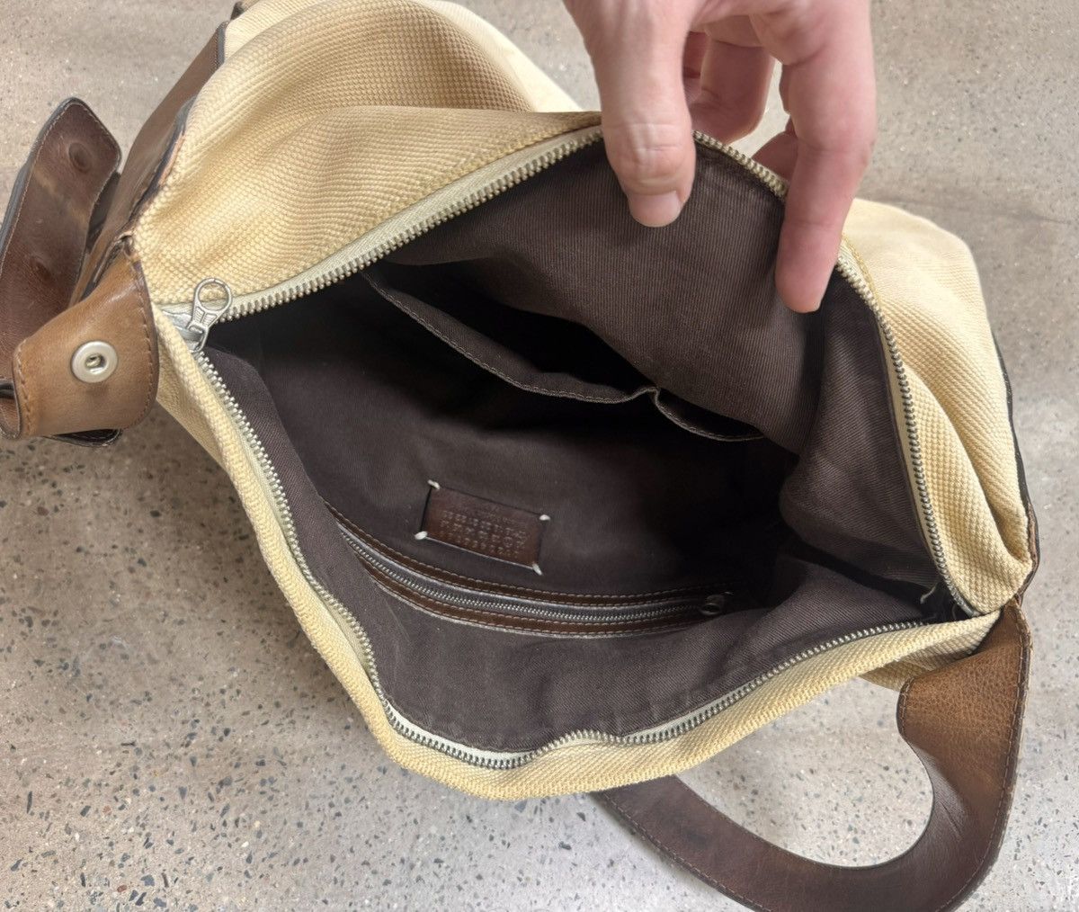 Maison Margiela Maison Martin Margiela Waxed Leather Bag Size ONE SIZE - 11 Thumbnail