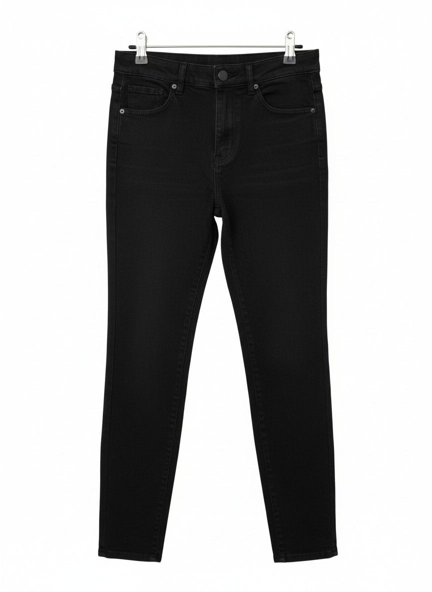 Uniqlo UNIQLO Heattech High Rise Skinny Pants Black Style 221-429152 Size US 30 / EU 46 - 1 Thumbnail