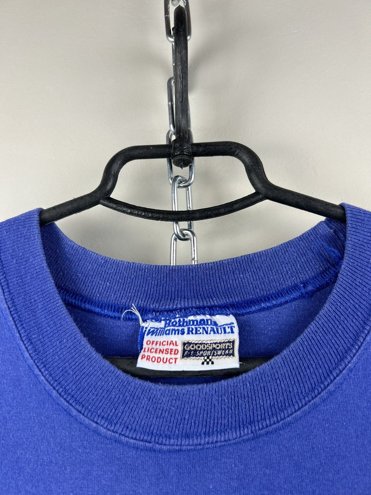 Vintage Vintage 90s Rothmans Williams Renault World Champions Tee Size US XL / EU 56 / 4 - 2 Thumbnail