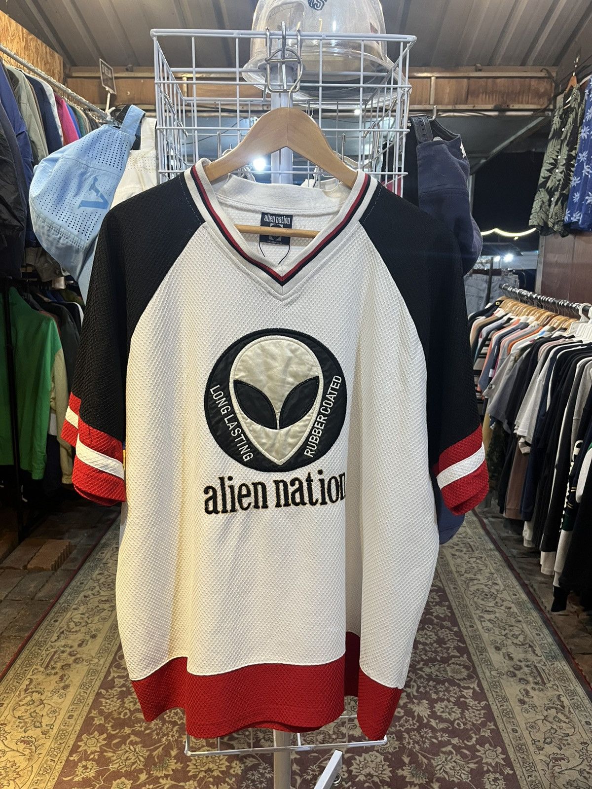 Other Vintage 90s Alien Nation Jersy Tee Size US XL / EU 56 / 4 - 1 Thumbnail