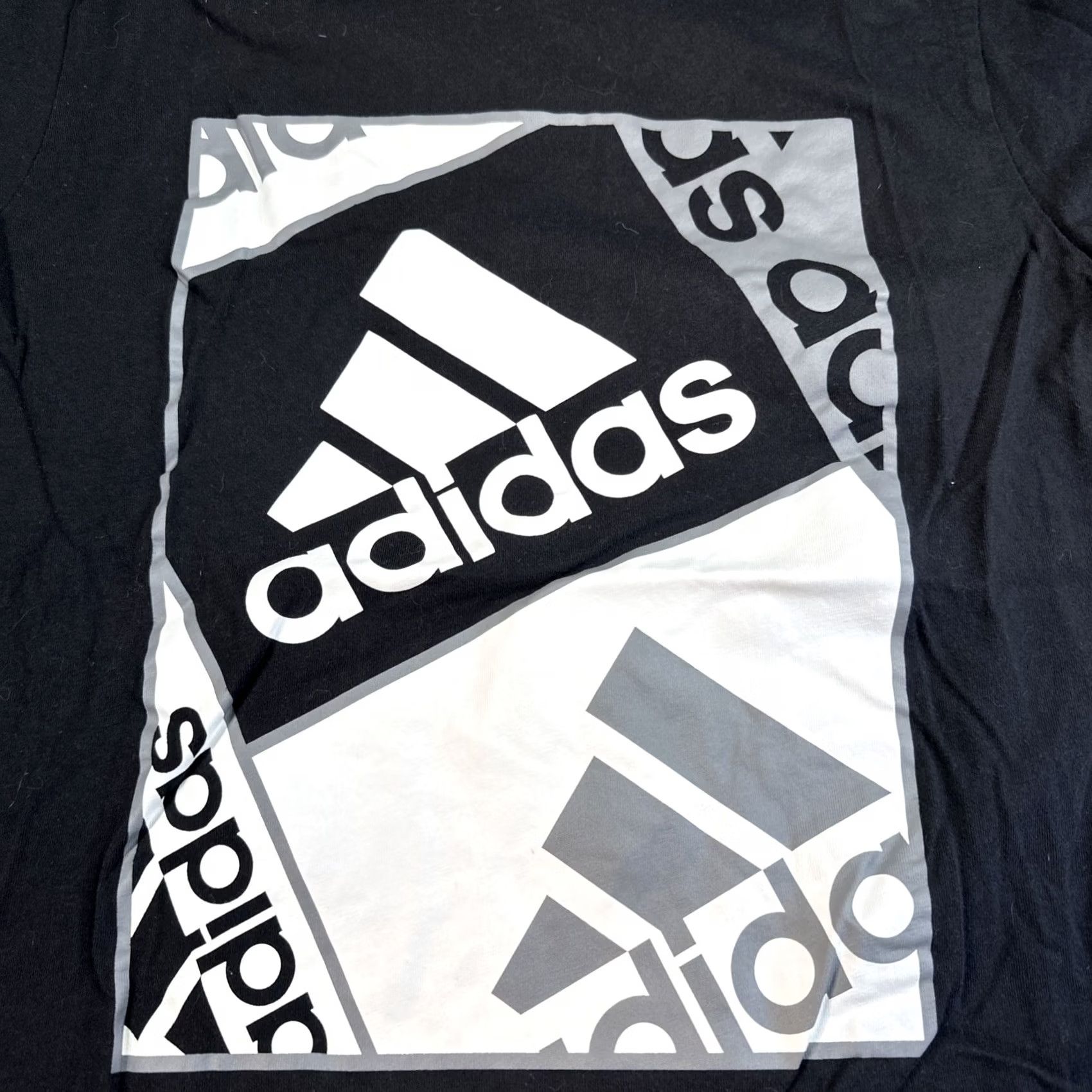 Adidas Adidas T-Shirt Men Black Center Logo M Regular Size Shirt Mens Size US M / EU 48-50 / 2 - 2 Thumbnail