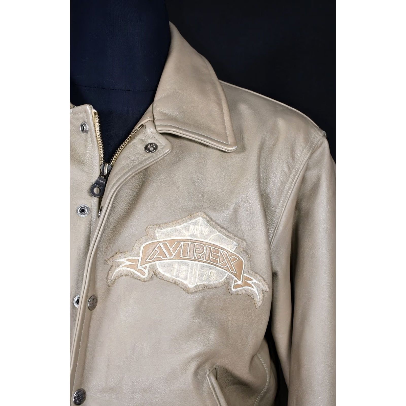 Avirex AVIREX Leather Varsity Jacket Men S Size US S / EU 44-46 / 1 - 7 Thumbnail
