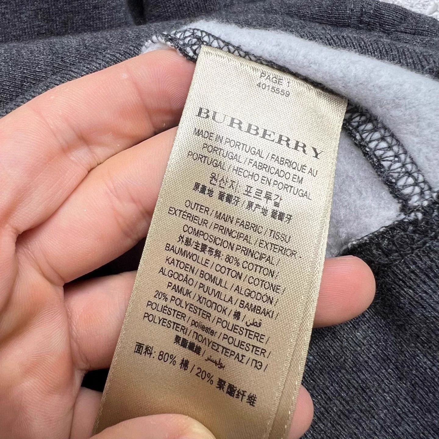 Burberry BURBERRY Horseferry Embroidered Logo Hoodie XL New Size US XL / EU 56 / 4 - 5 Thumbnail