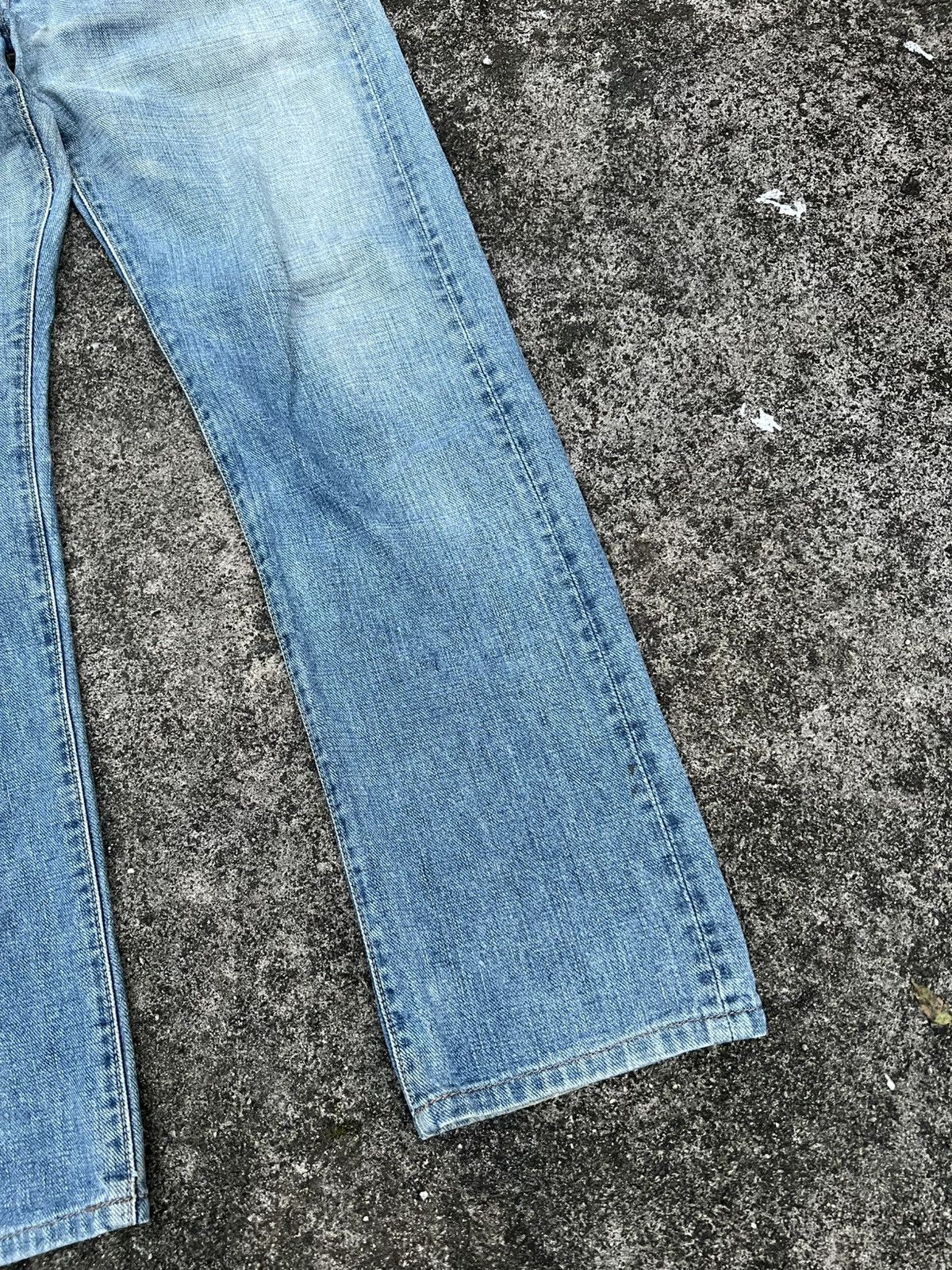 Big John × If Six Was Nine × Vintage VINTAGE 90’S BIG JOHN MUD WASH JEAN Size US 28 / EU 44 - 4 Thumbnail