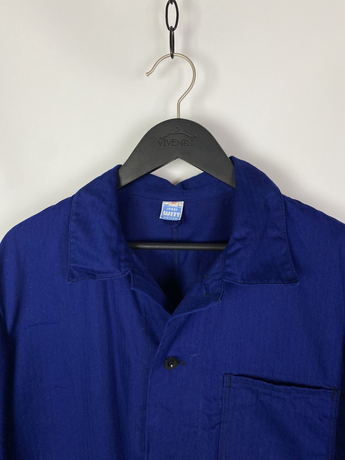 Vintage 70s Vintage Witt Weiden German HBT French Work Chore Jacket Size US L / EU 52-54 / 3 - 3 Thumbnail