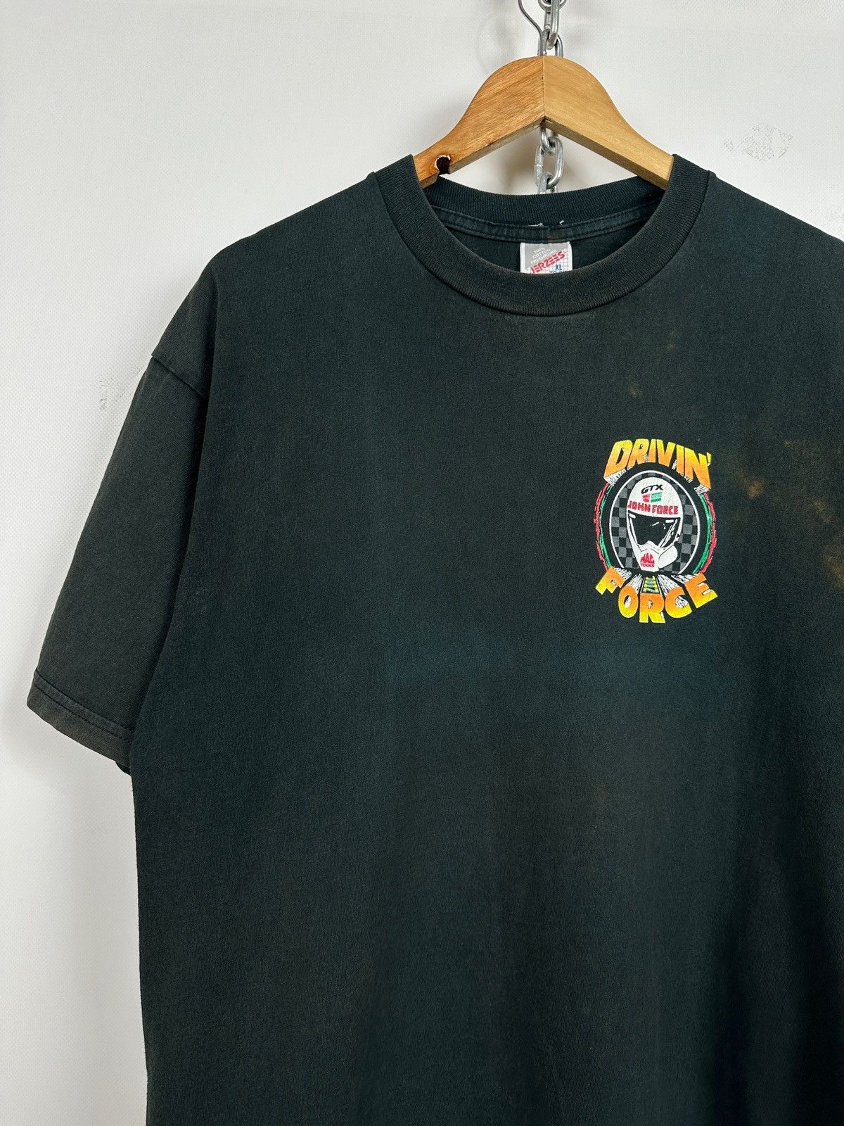 NASCAR Vintage NASCAR John Force Ford Castrol GTX NHRA T-Shirt Size US XL / EU 56 / 4 - 13 Thumbnail