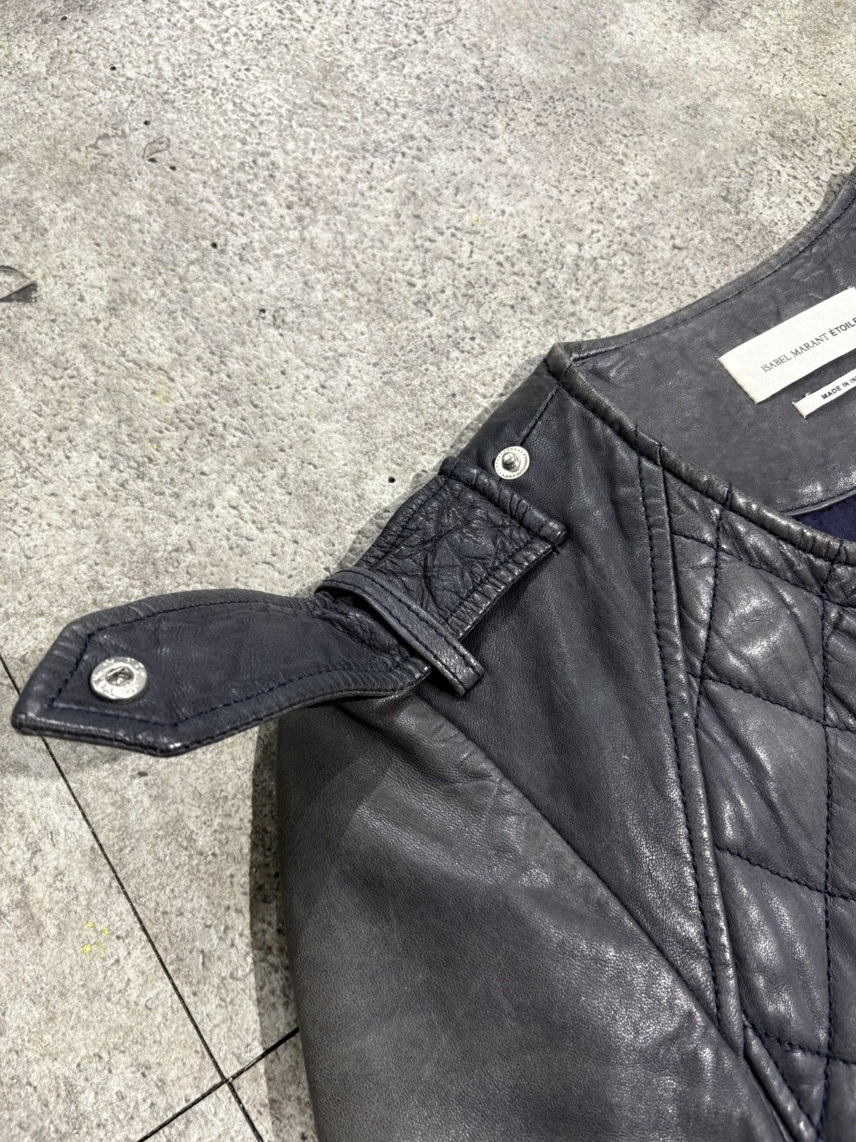 Isabel Marant Isabel marant eliote leather jacket Size XS / US 0-2 / IT 36-38 - 6 Thumbnail