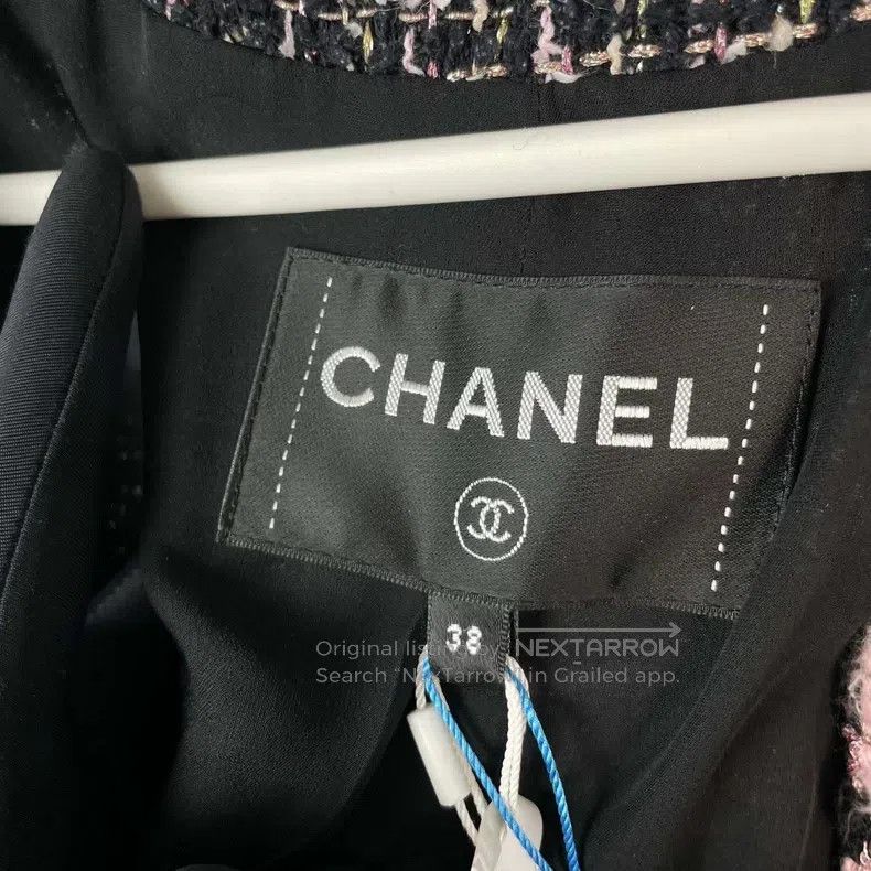 Chanel Chanel Tweed knitted coat Size XS / US 0-2 / IT 36-38 - 3 Thumbnail